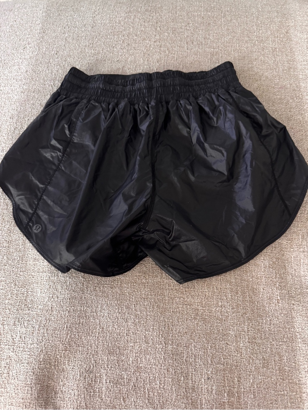 lululemon Black Hotty Hot Shorts with Inner Liner
